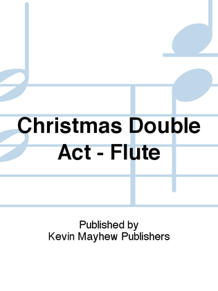 Book cover for Christmas Double Act - Flute