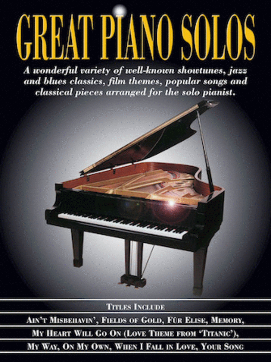 Great Piano Solos