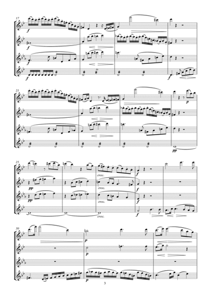 Arriaga Quartet No. 1 arr. flute quartet image number null