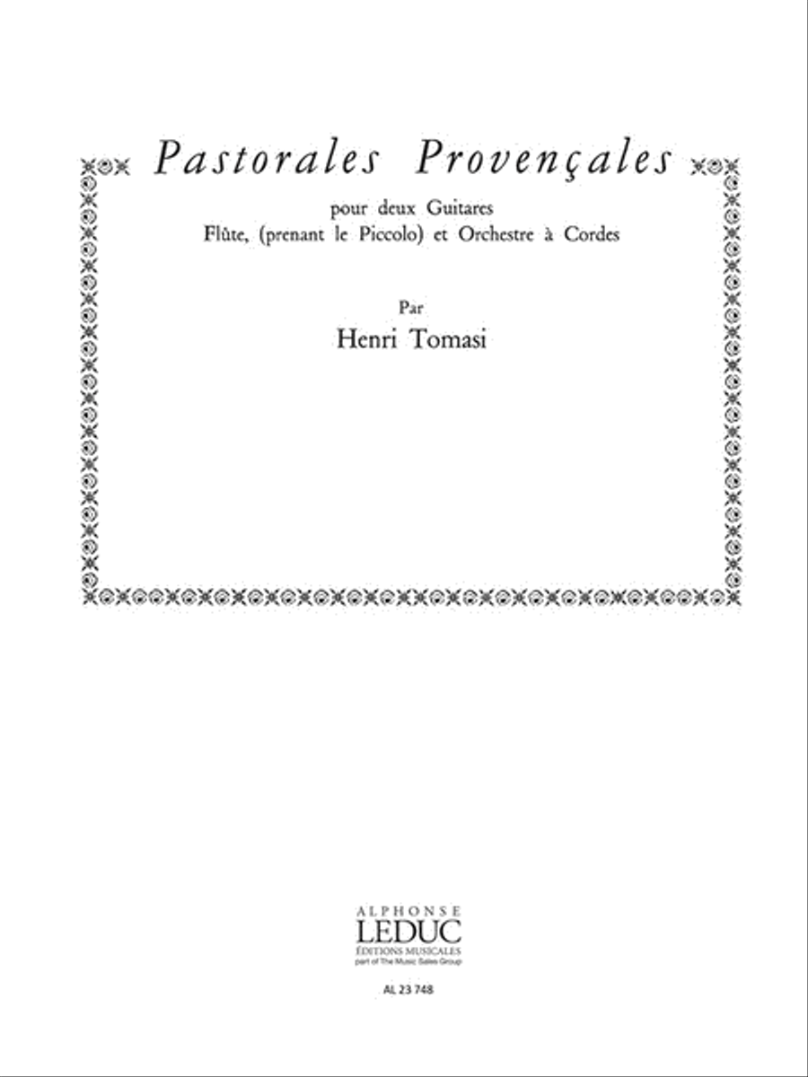Pastorales Provencales (trio - Mixed) School and Community scores gallery preview page 1