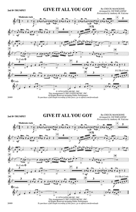 Give It All You Got: 2nd B-flat Trumpet