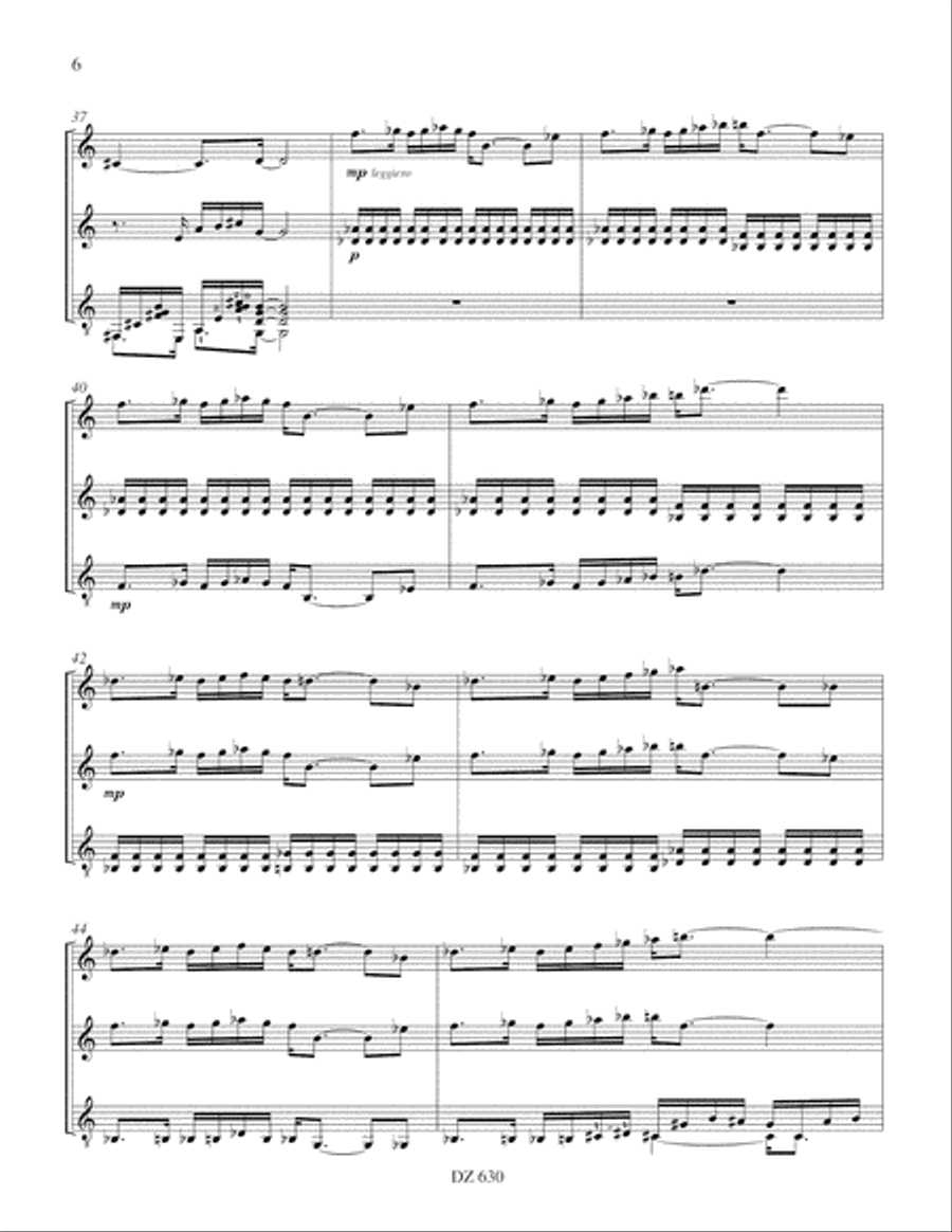 Oasis Flute scores gallery preview page 6