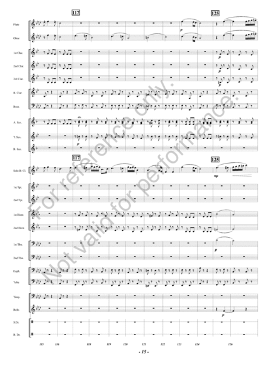 Luisa di Montfort Luisa di Montfort Concert Band scores gallery preview page 16