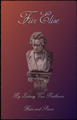 Book cover for Für Elise, for Flute and Piano