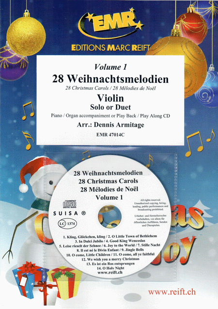 28 Weihnachtsmelodien Vol. 1