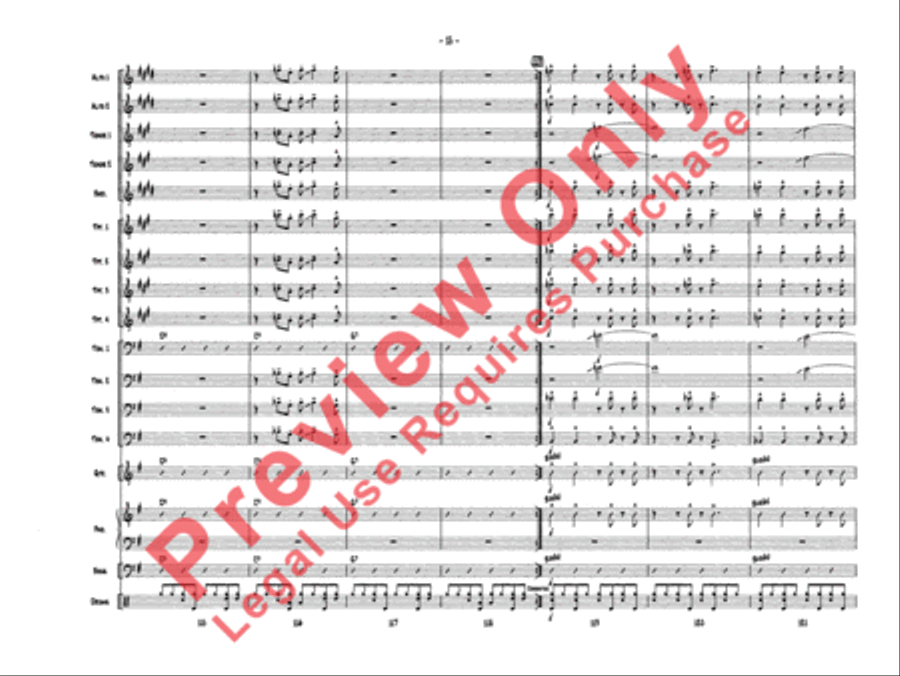 One Mint Julep Jazz Ensemble scores gallery preview page 18