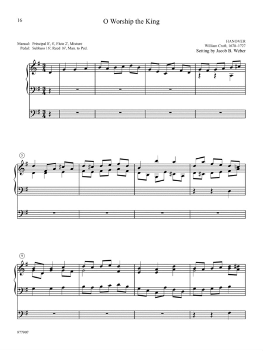 O Rejoice! 25 Hymn Introductions for Organ Organ Solo scores gallery preview page 3