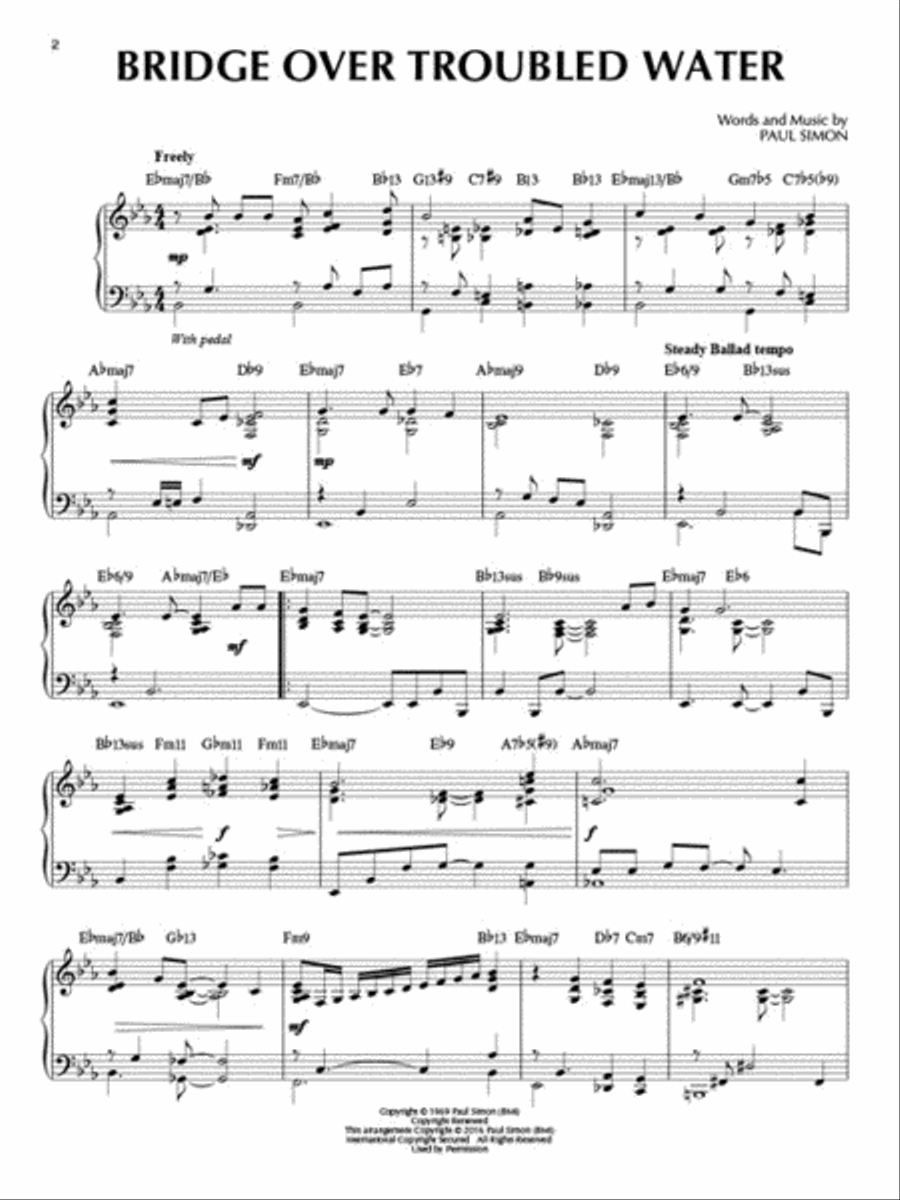 Pop Standards Pop Standards Piano Solo scores gallery preview page 3