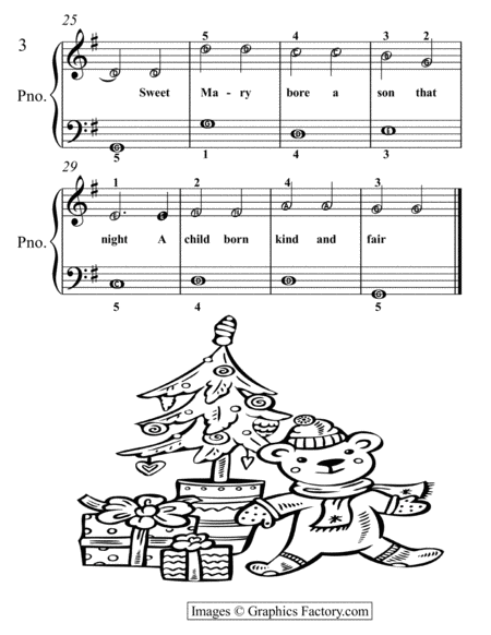 Petite Christmas for Easiest Piano Booklet Q