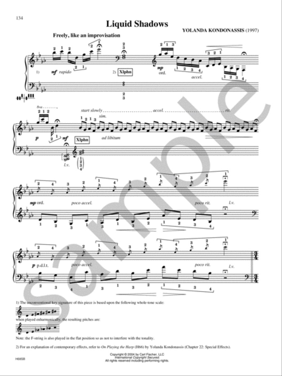 The Yolanda Kondonassis Collection Harp scores gallery preview page 18