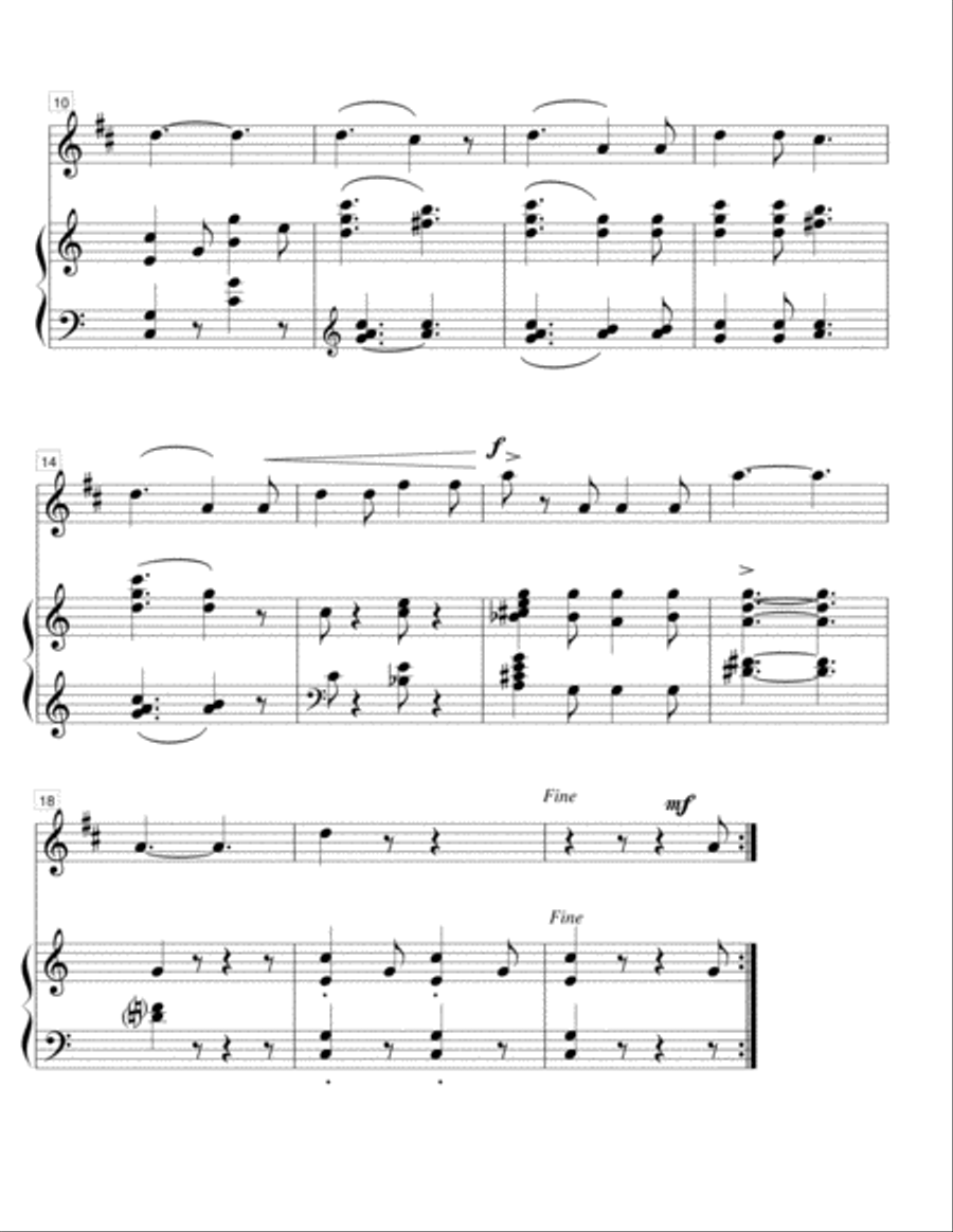 Pancho, the Parrot - tenor sax/piano Tenor Saxophone scores gallery preview page 2