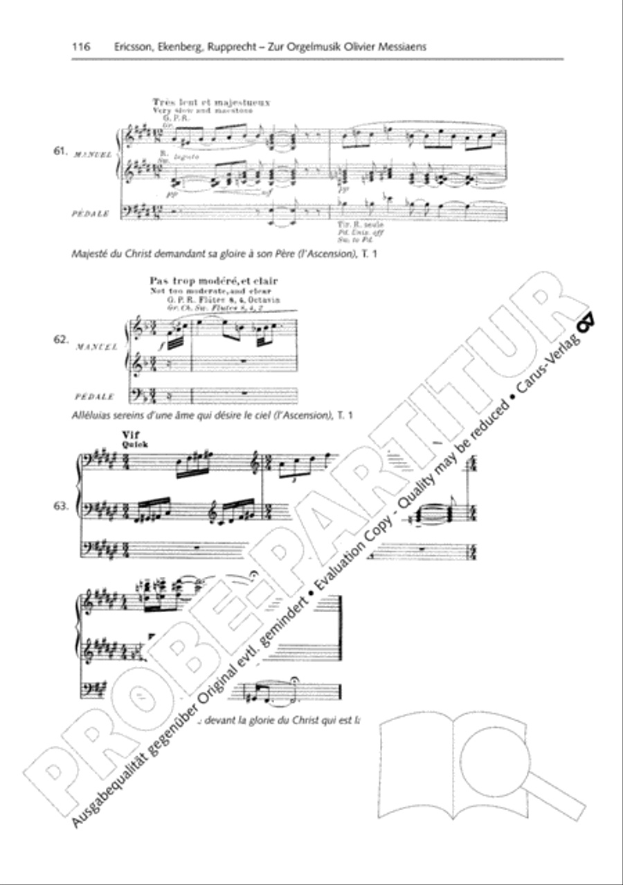 Orgelschule zur historischen Auffuhrungspraxis Organ Solo scores gallery preview page 117