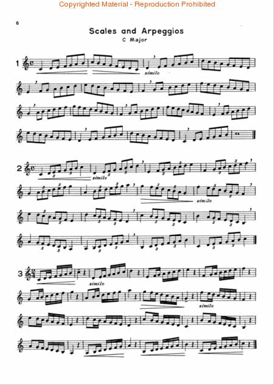 Rubank Advanced Method – Cornet or Trumpet, Vol. 1 Concert Band Methods scores gallery preview page 2