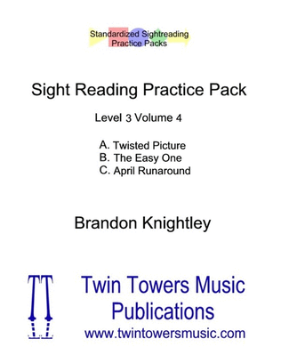 Sight Reading Practice Pack Level 3 Volume 4