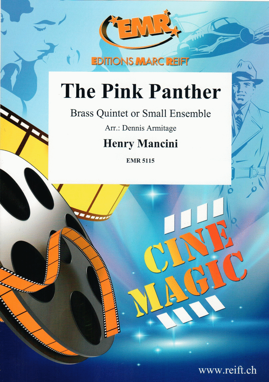The Pink Panther Brass Quintet scores gallery preview page 1