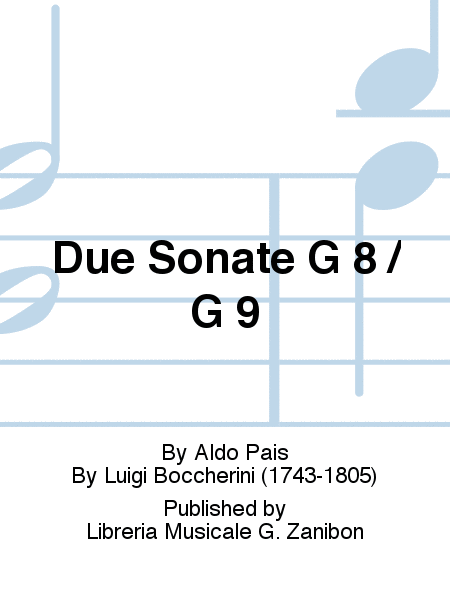 Due Sonate G 8 / G 9