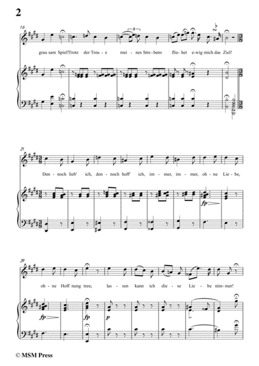 Schubert-Vergebliche Liebe,Op.173 No.3,in c sharp minor,for Voice&Piano image number null
