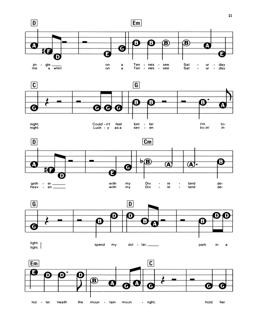 Dixieland Delight Score scores gallery preview page 2