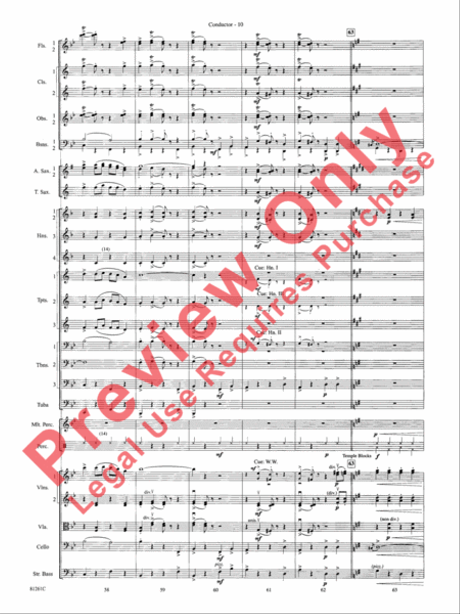 Sleigh Ride Full Orchestra scores gallery preview page 13