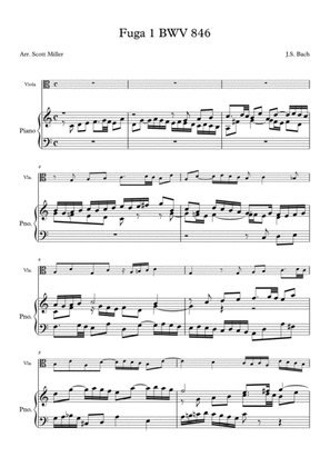 Fugue No.1 in C Major, BWV 846