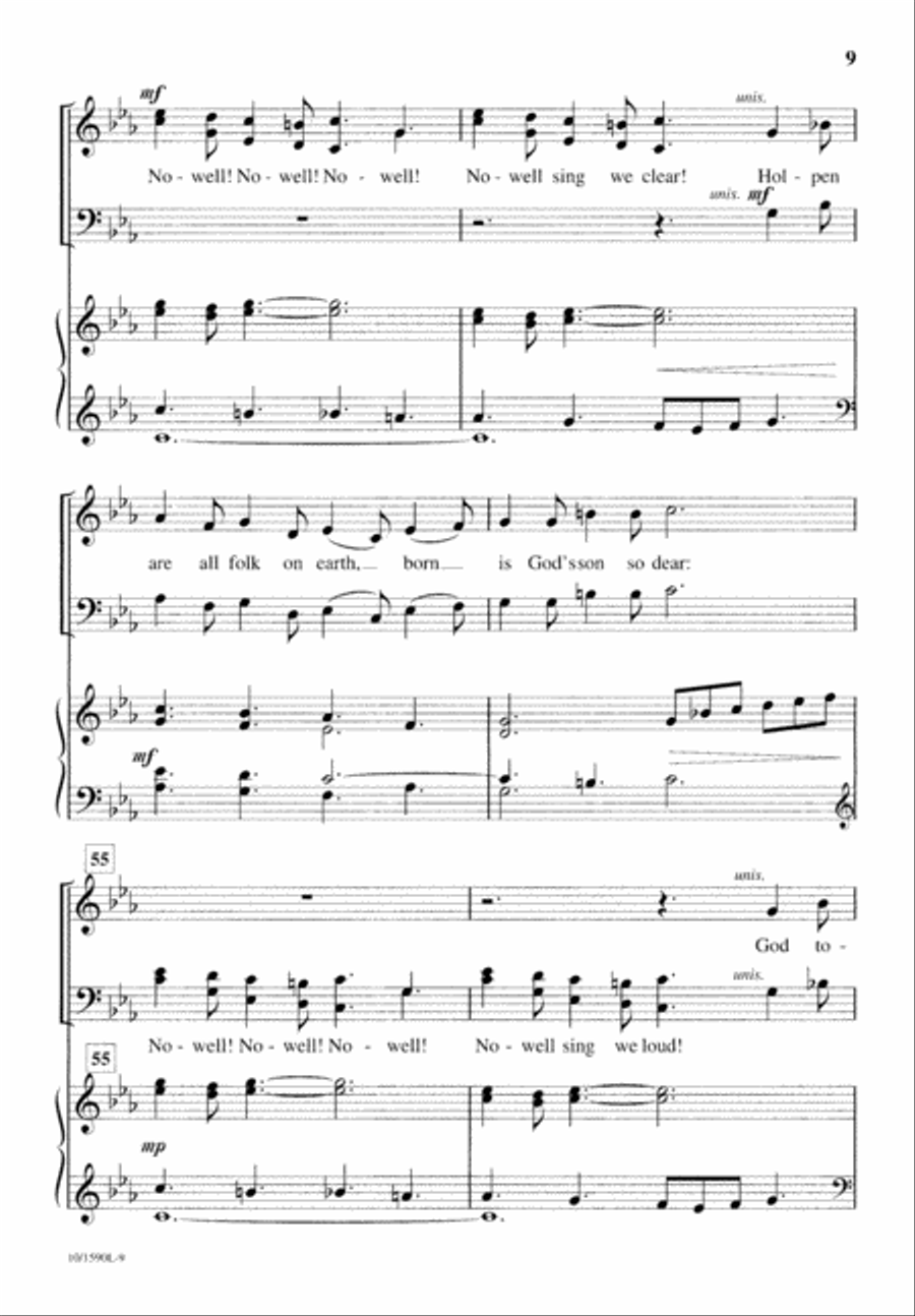 Masters in This Hall 4-Part scores gallery preview page 10
