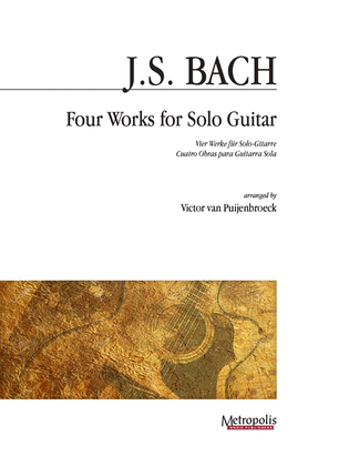 Book cover for Four Works for Solo Guitar