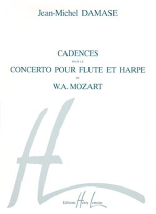 Book cover for Cadences Du Concerto Pour Flute Et Harpe De Mozart
