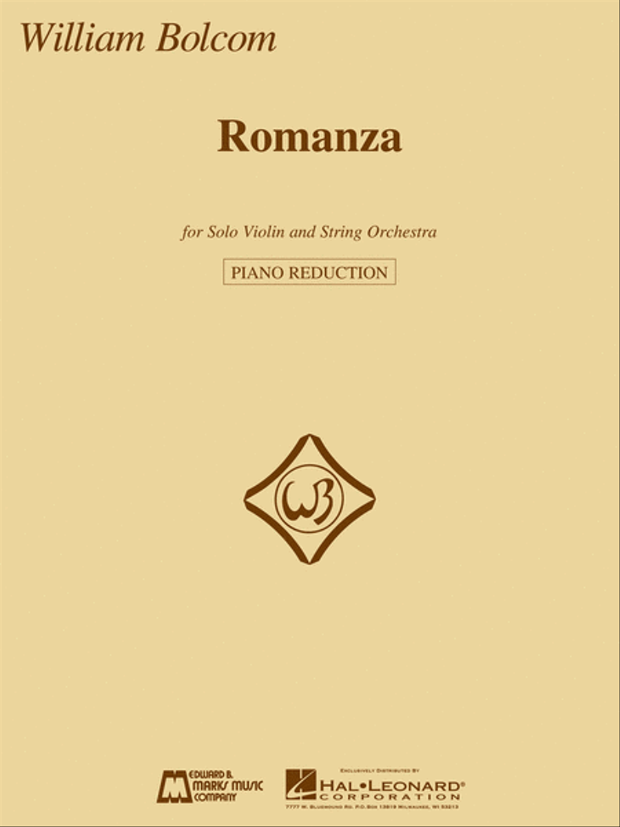 Romanza Violin Solo scores gallery preview page 1