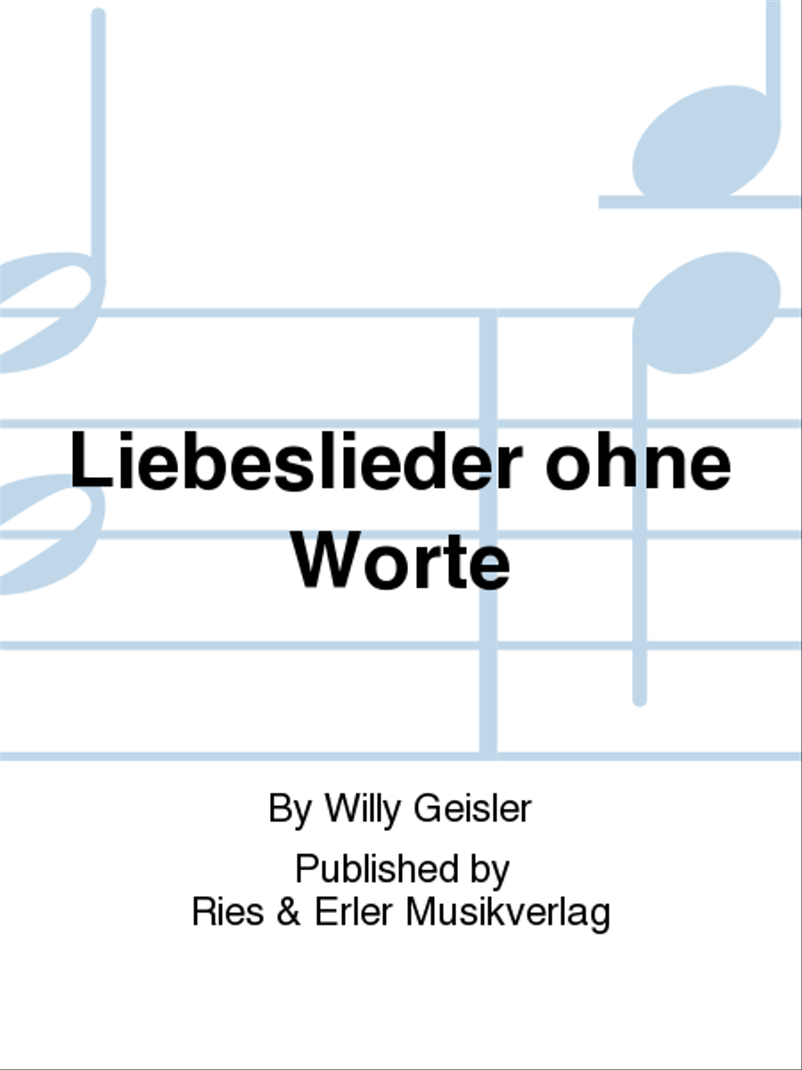 Liebeslieder ohne Worte Concert Band scores gallery preview page 1