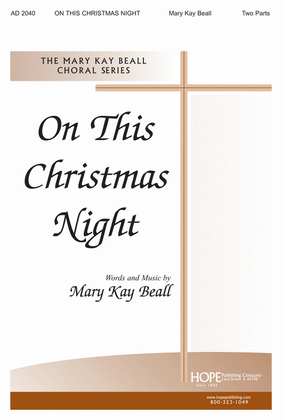 Book cover for On this Christmas Night