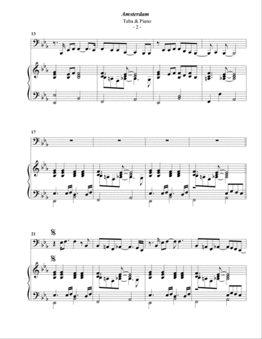 Amsterdam Piano scores gallery preview page 2