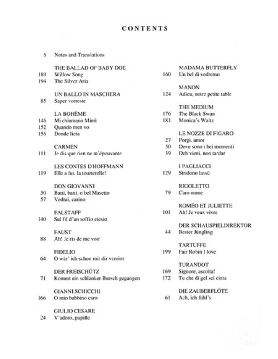 Arias for Soprano Voice Solo scores gallery preview page 2