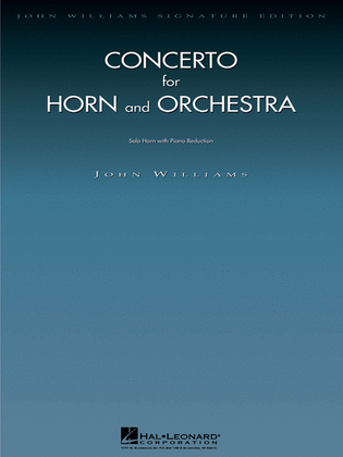 Book cover for Concerto for Horn and Orchestra