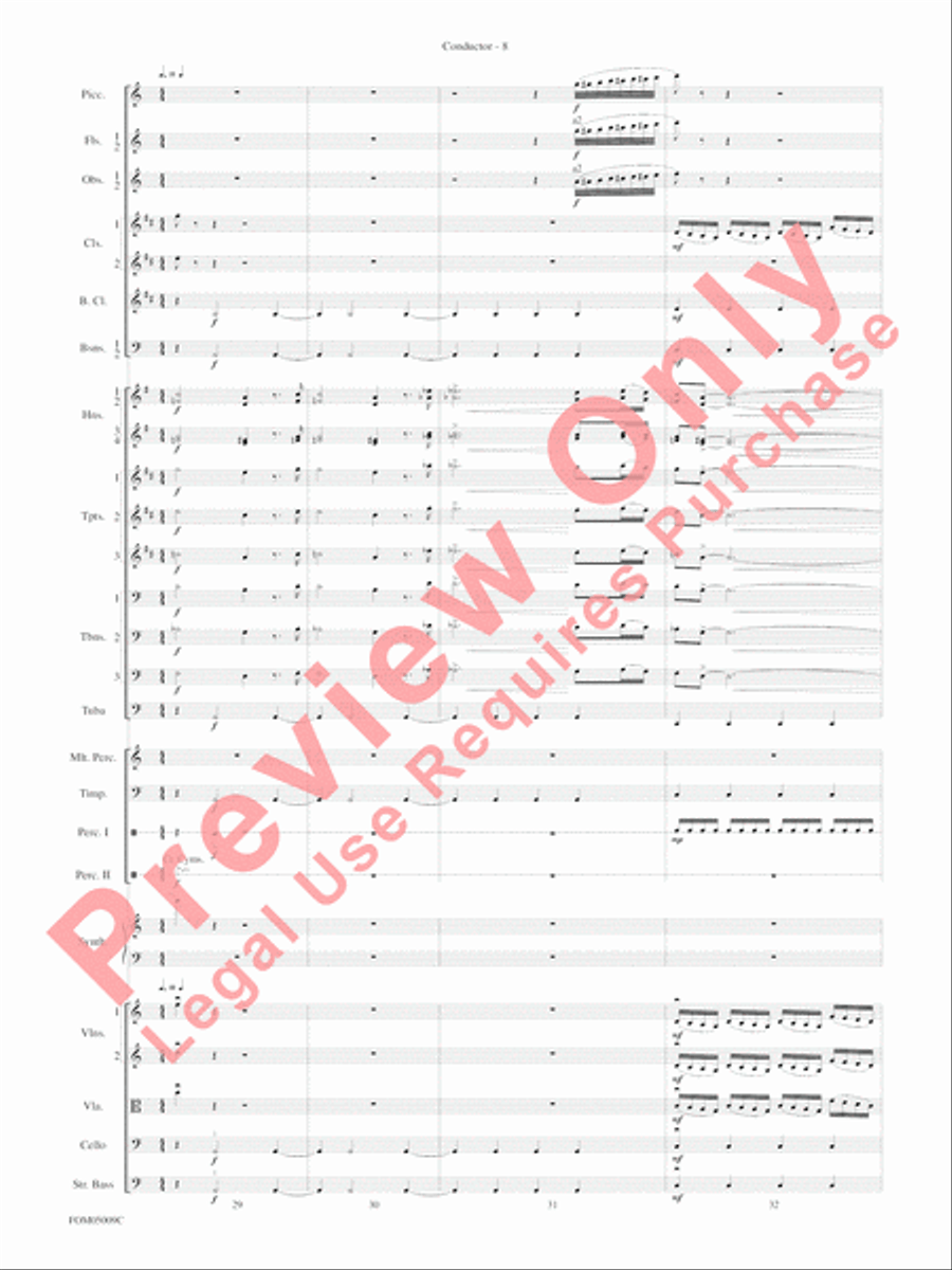 Concert Suite from Star Wars: Episode III Revenge of the Sith Full Orchestra scores gallery preview page 11