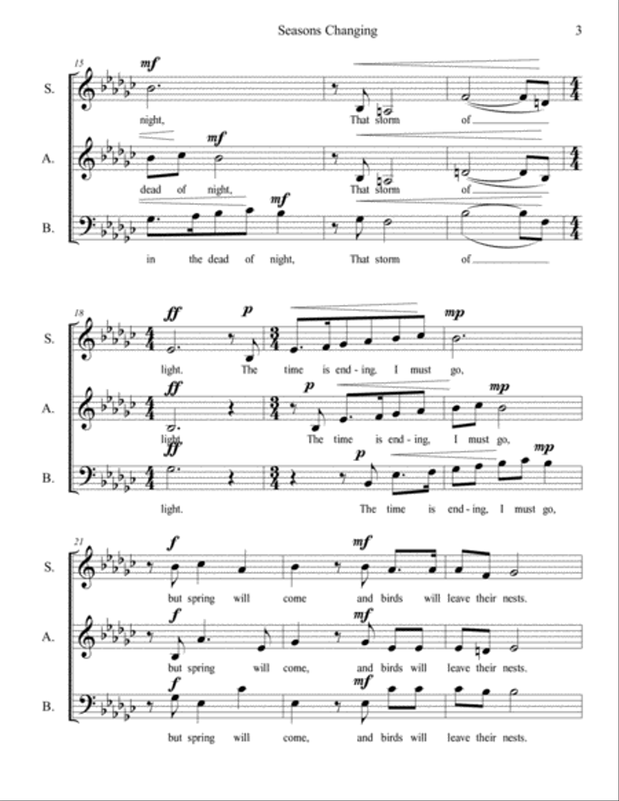Seasons Changing 3-Part scores gallery preview page 3
