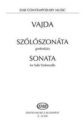 Book cover for Sonata for Solo Violoncello