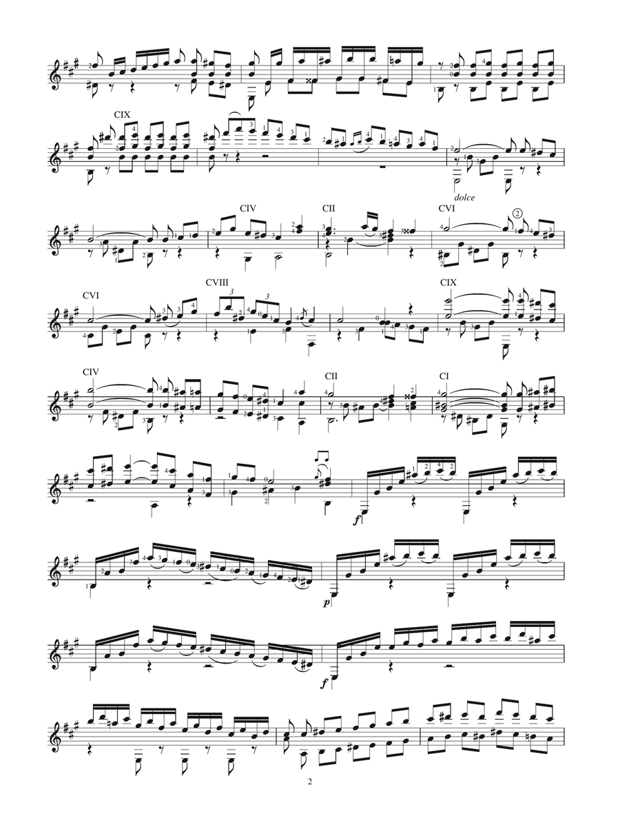 Grand Sonata Acoustic Guitar scores gallery preview page 2
