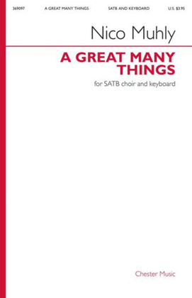 Book cover for A Great Many Things