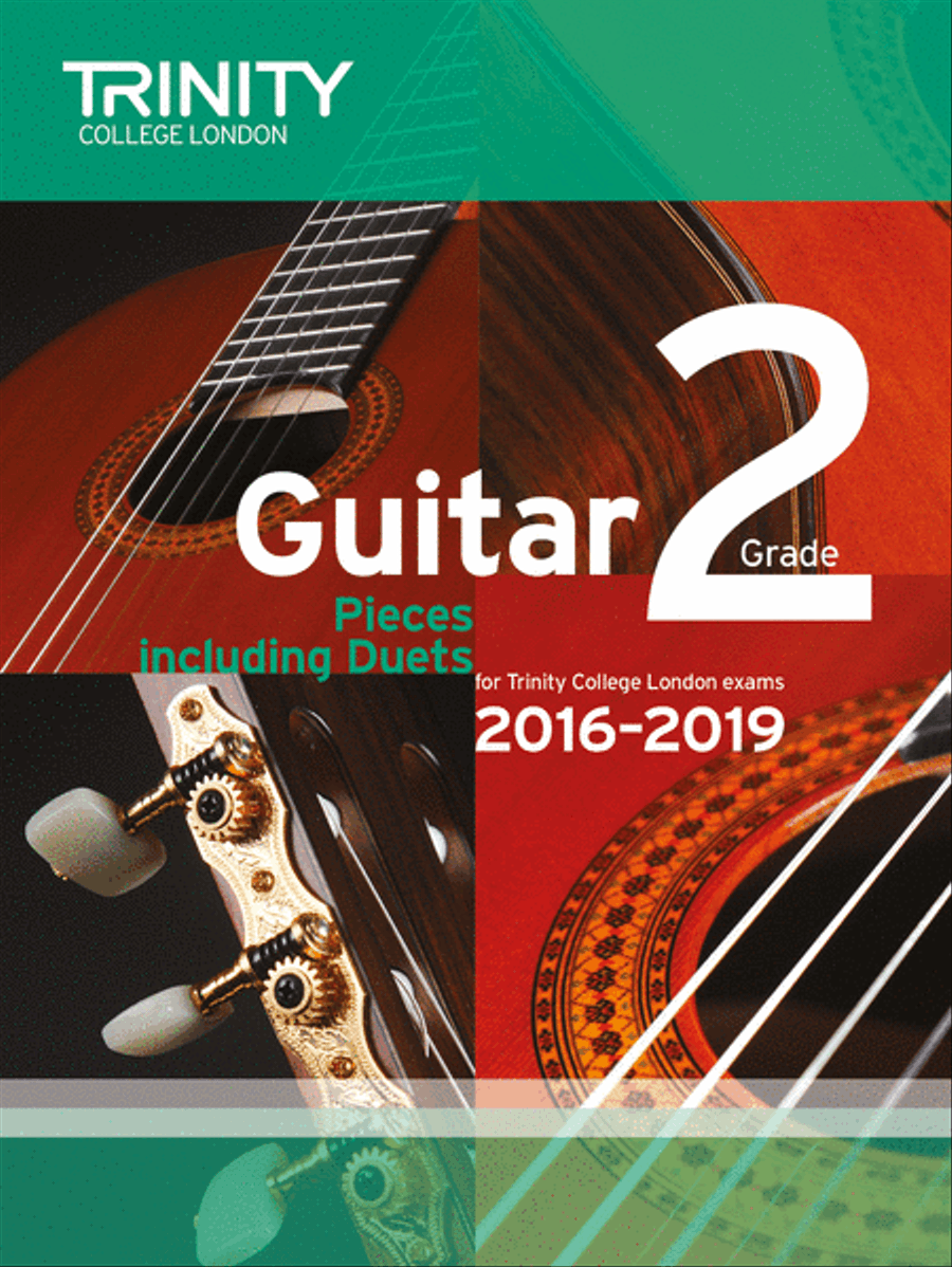 Guitar Exam Pieces 2016-2019: Grade 2 Classical Guitar scores gallery preview page 1