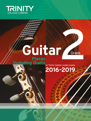Book cover for Guitar Exam Pieces 2016-2019: Grade 2
