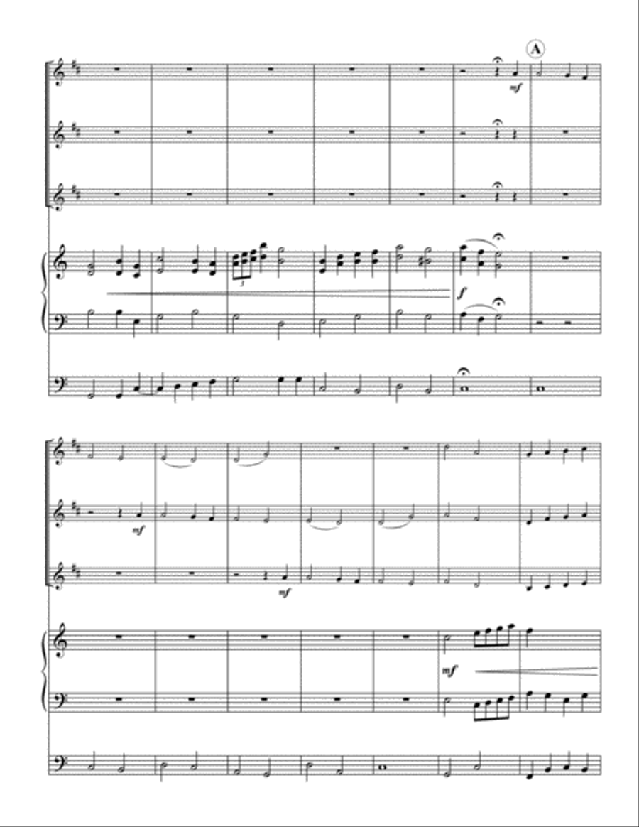 It Is Well With My Soul Brass Duet scores gallery preview page 2