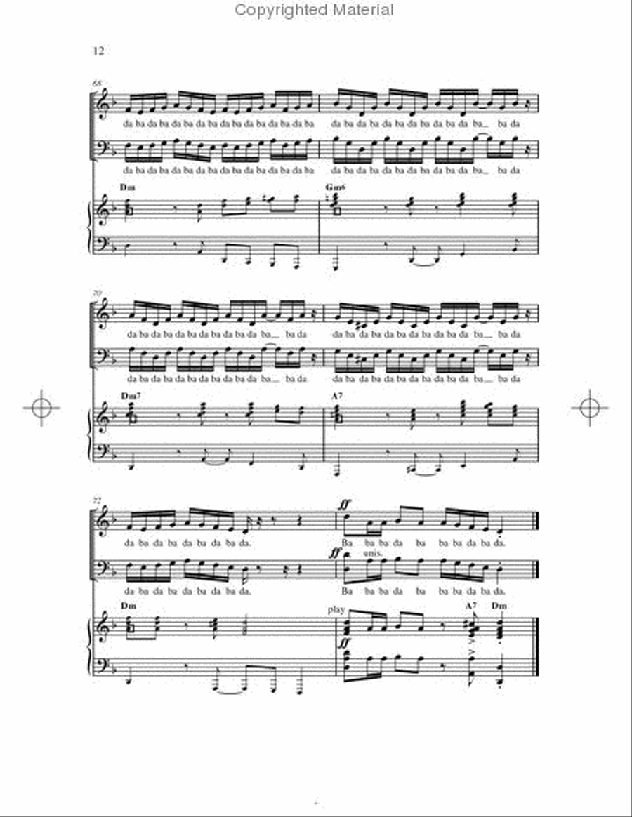 Bach-Analia 4-Part scores gallery preview page 4