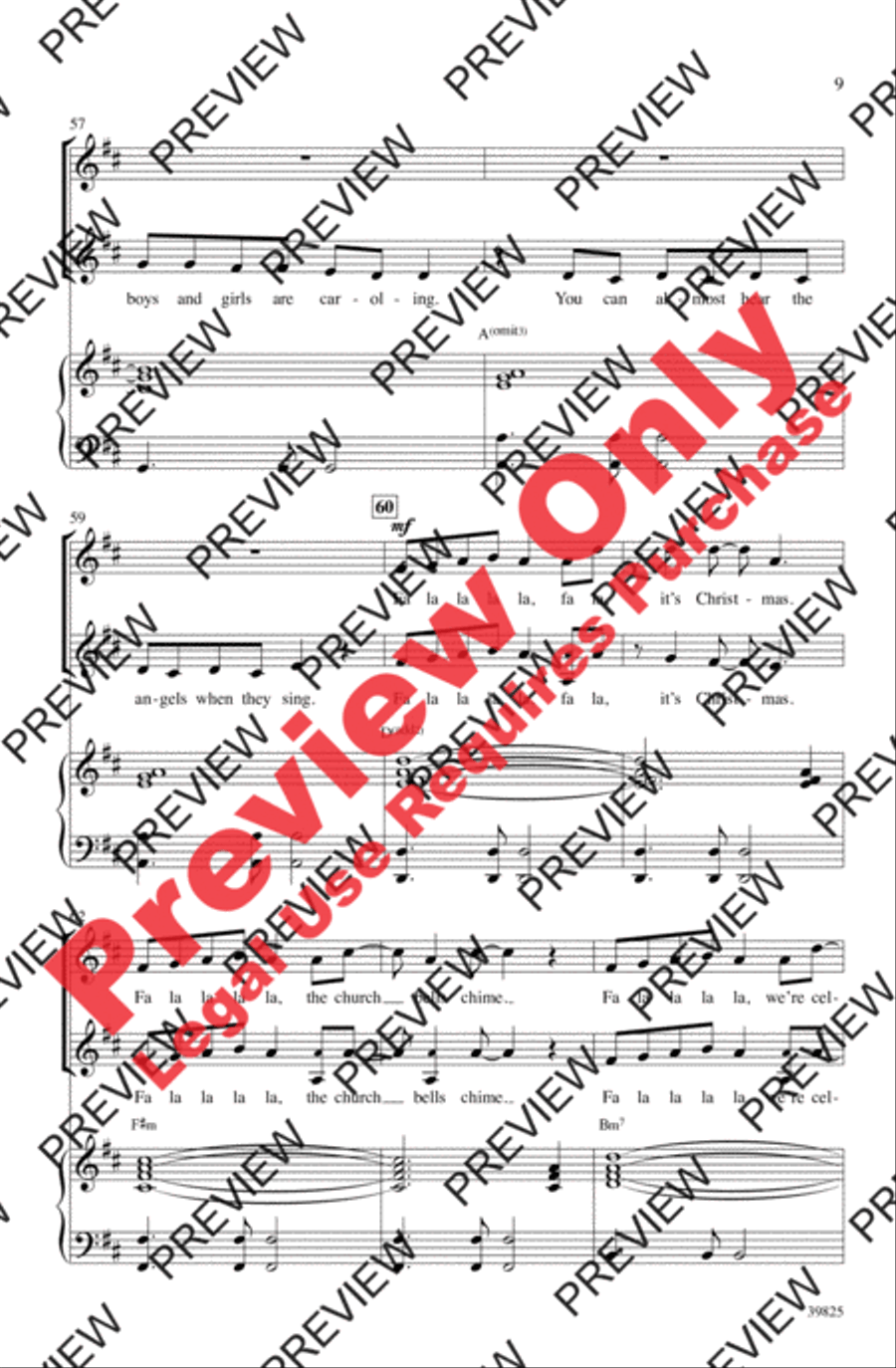 Falala Falala Women's Choir scores gallery preview page 9