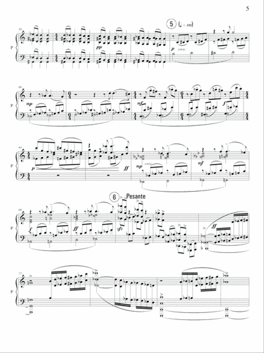 Six Songs from a Winter's Pillow Book Alto Voice scores gallery preview page 5