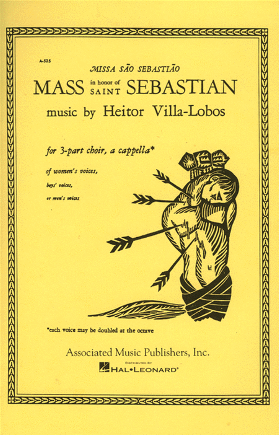 Mass in Honor of St. Sebastian SSA scores gallery preview page 1
