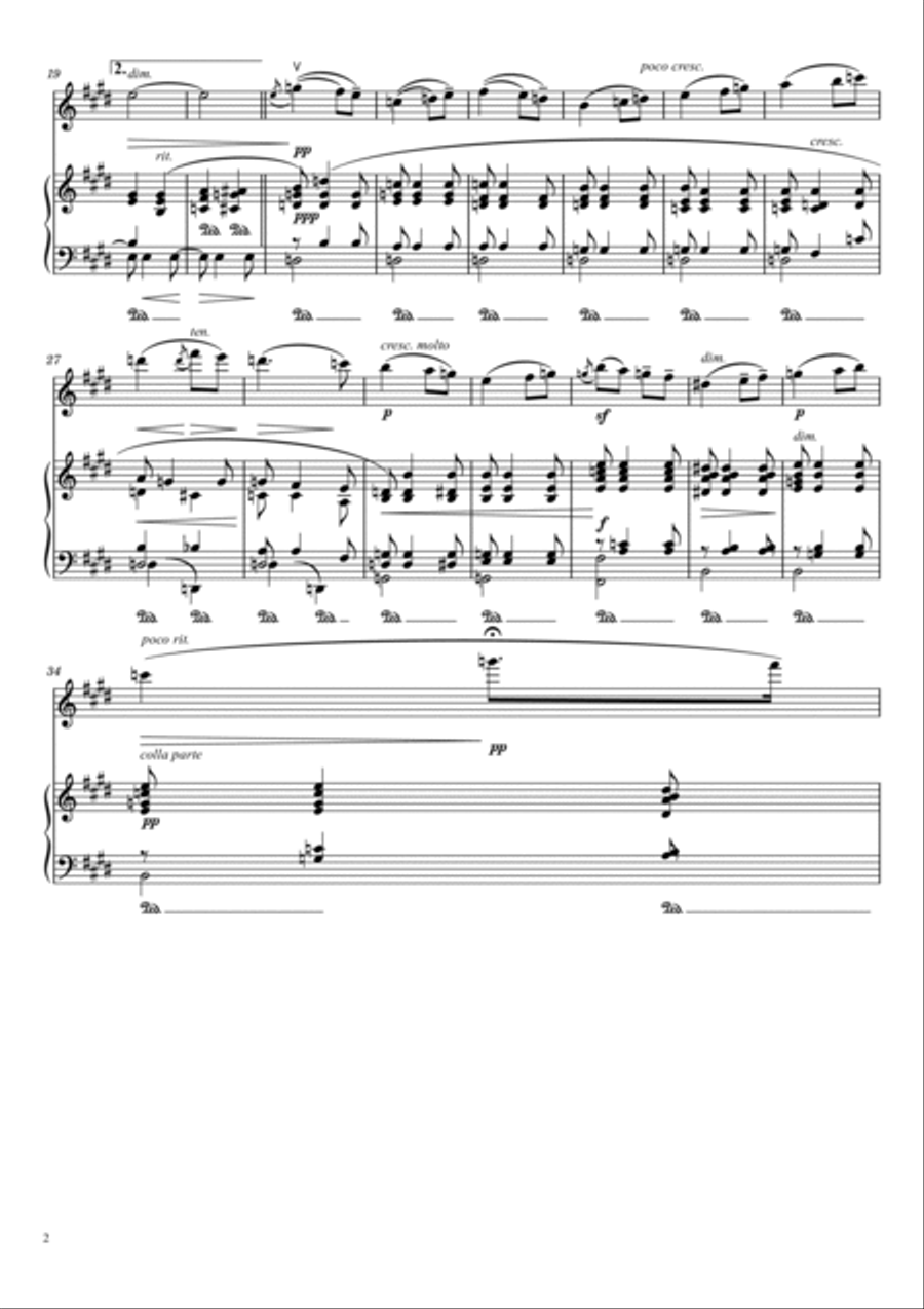 Salut d'Amour (Love's Greeting), Op. 12 - For Violin and Piano Salut d'Amour (Love's Greeting), Op. 12 - For Violin and Piano Violin Solo scores gallery preview page 2