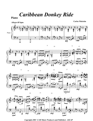 Caribbean Donkey Ride
