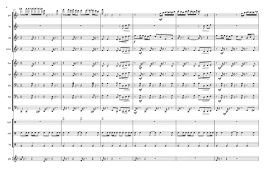 GREAT LAKES MARCH Small Ensemble scores gallery preview page 4