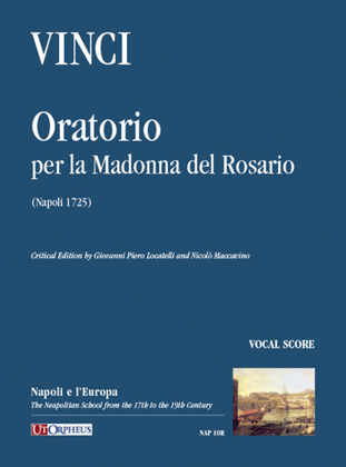 Oratorio per la Madonna del Rosario (Napoli 1725). Critical Edition