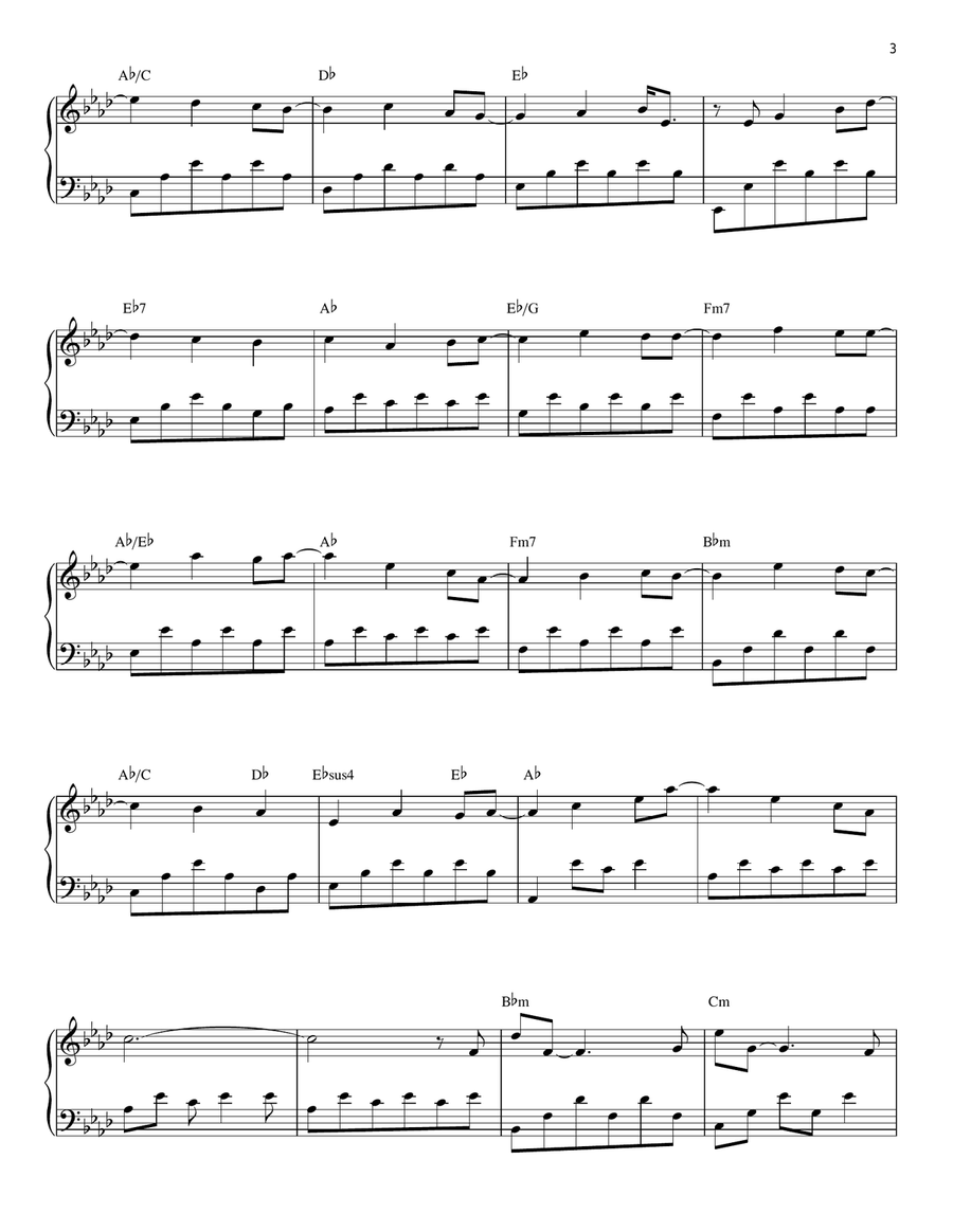 Joy Piano Solo scores gallery preview page 3